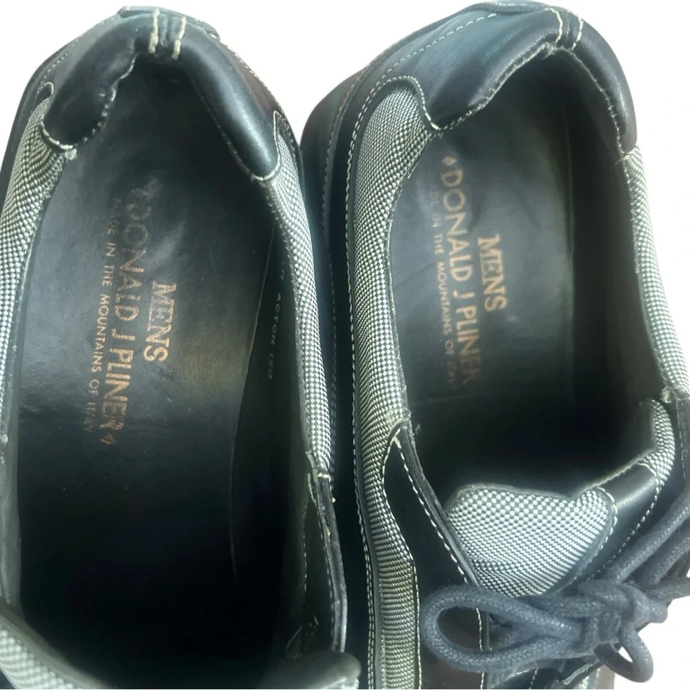 Donald J Pliner‎ Acton 120 Chunky Sole Leather Sneakers 11.5M Italy